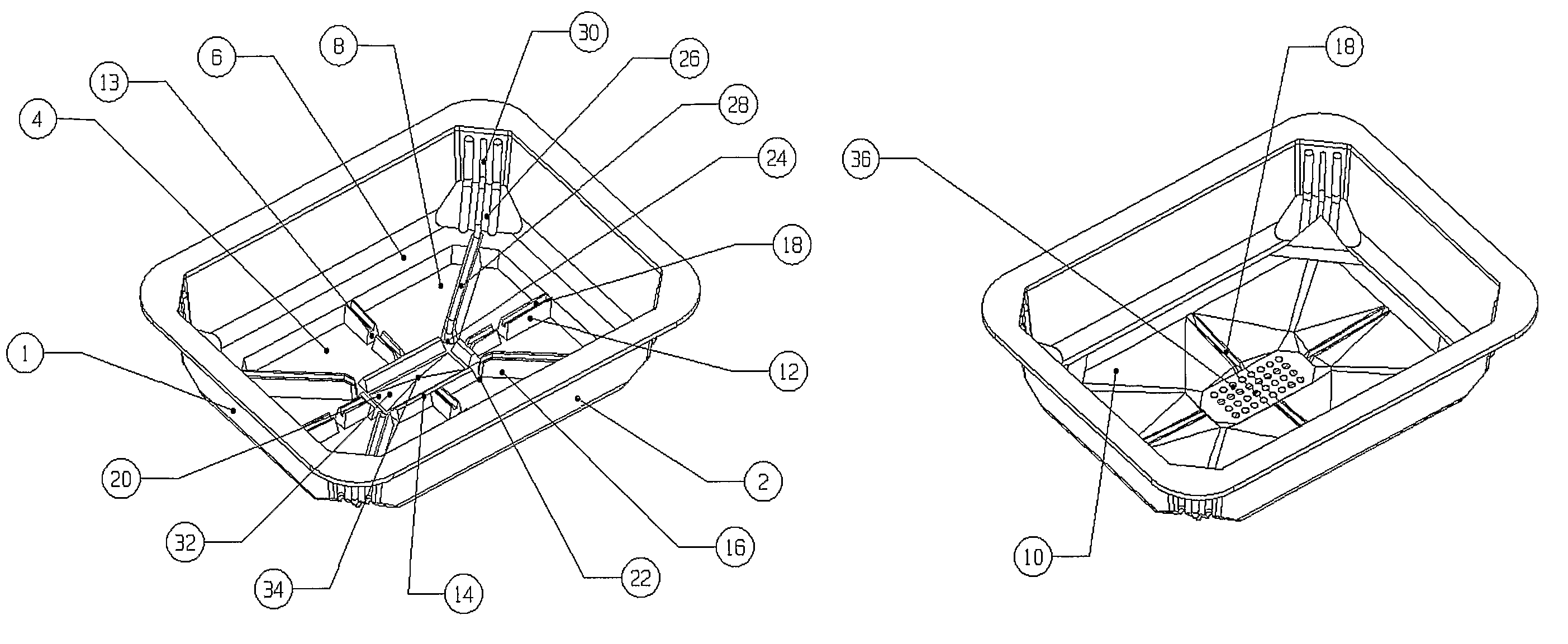 Packaging tray