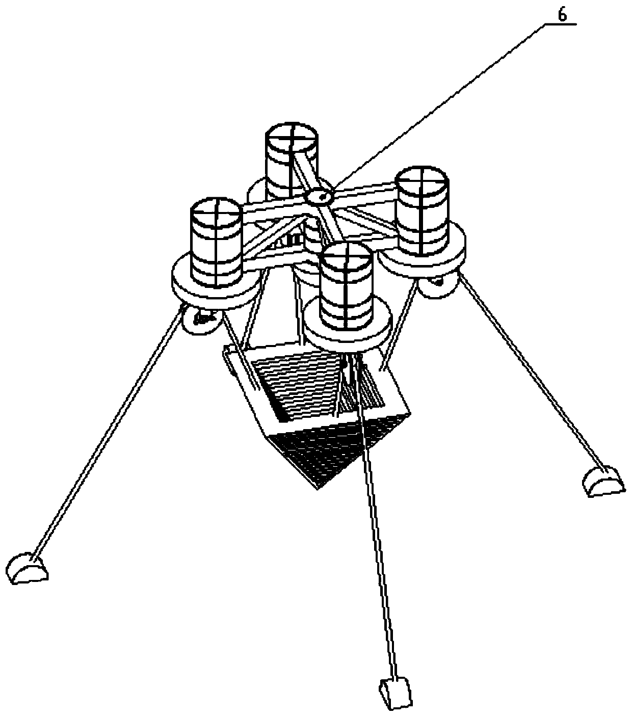 An Offshore Floating Wind Turbine with Adjustable Balance