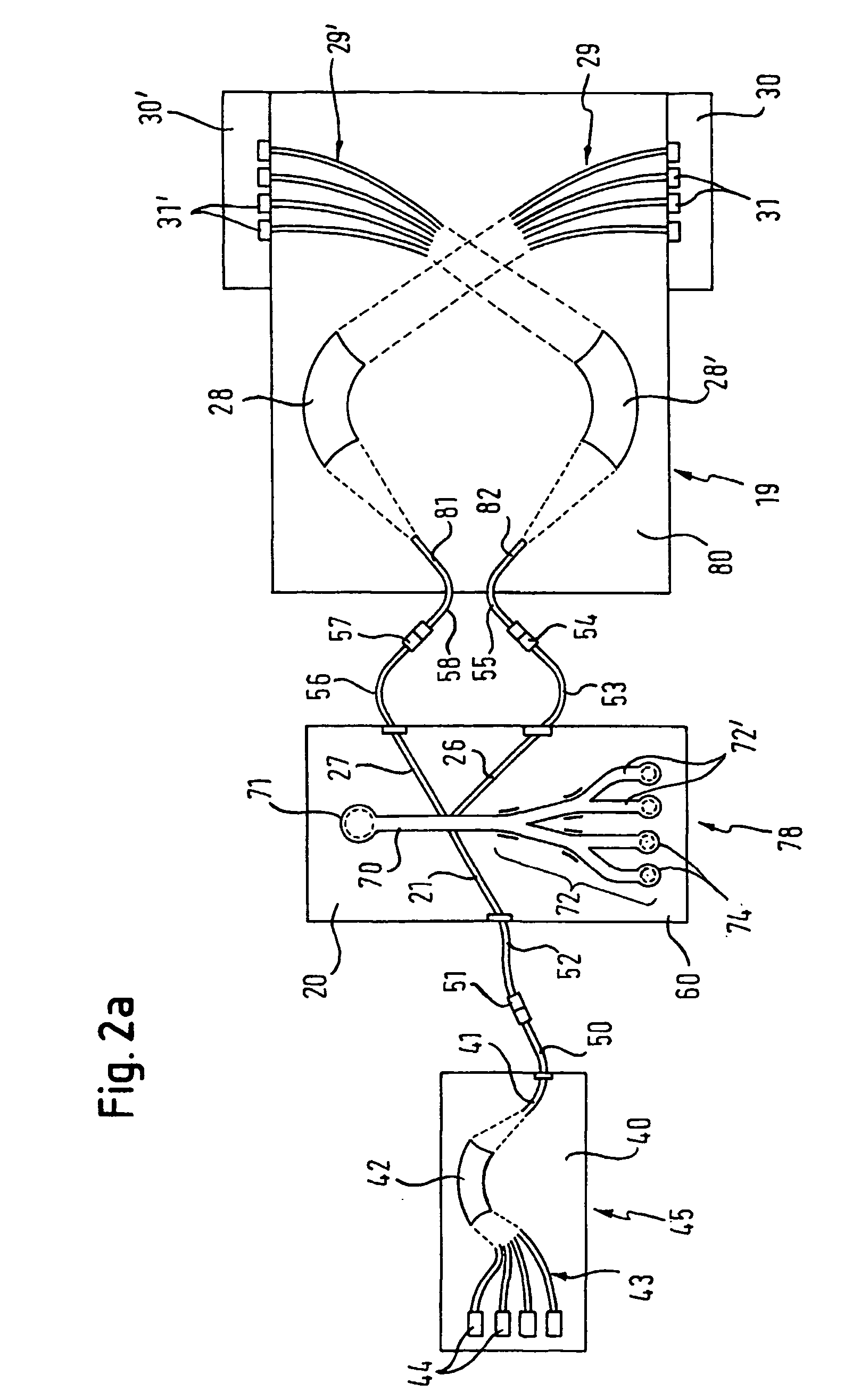 Device and method for investigating analytes in liquid suspension or solution