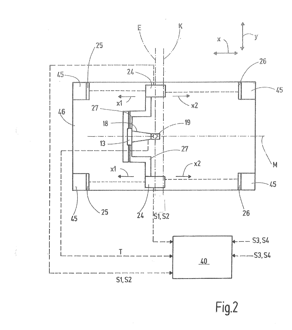 Measuring device and method for measuring at least one length measurand