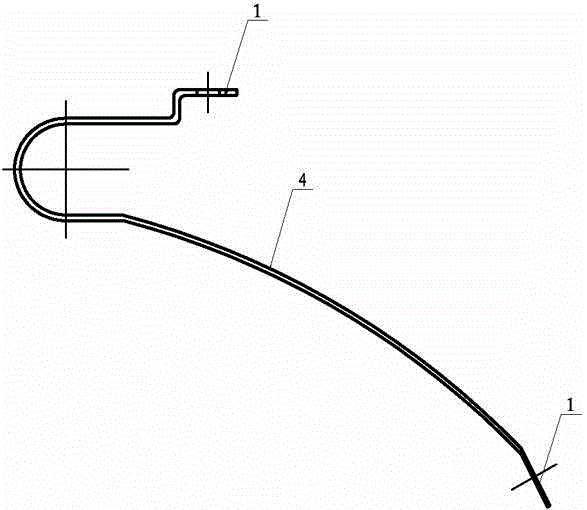 Cotton separation device of cotton picking machine