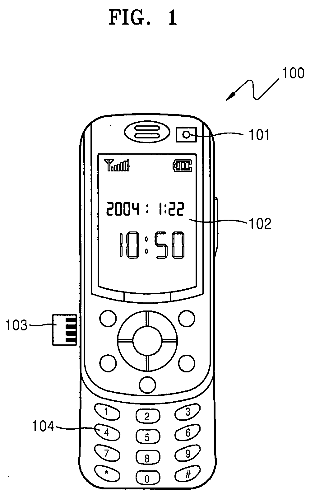 Portable terminal having video surveillance apparatus, video surveillance method using the portable terminal, and video surveillance system