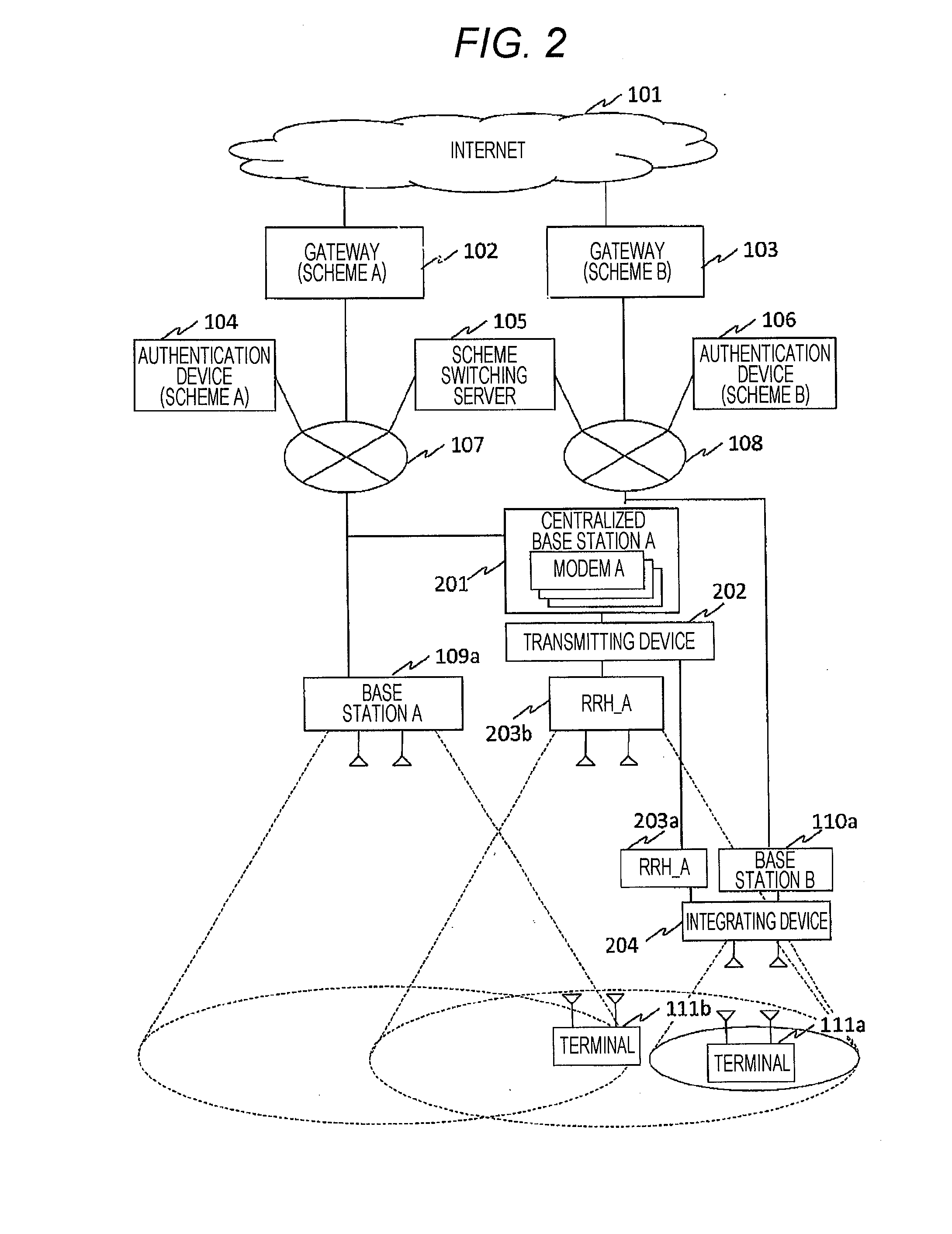 Communication device, radio communication system, radio communication method, and terminal