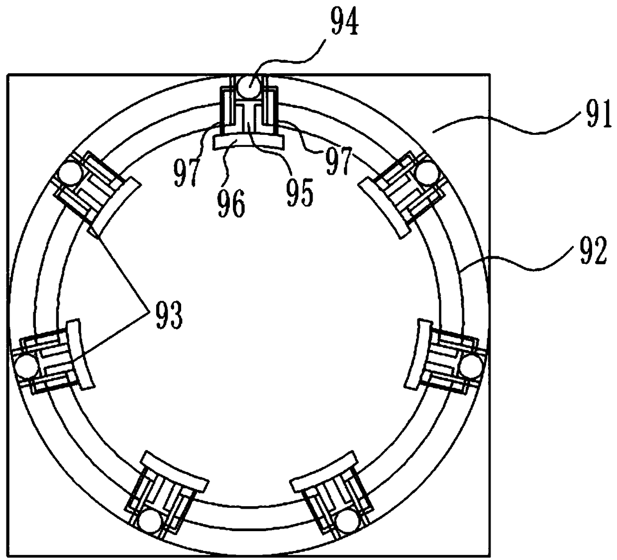 Rehabilitation wheelchair for upper limb traction