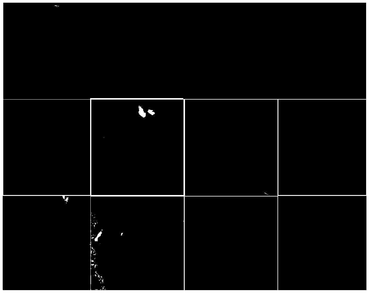 Method for quickly recognizing front face through video monitoring