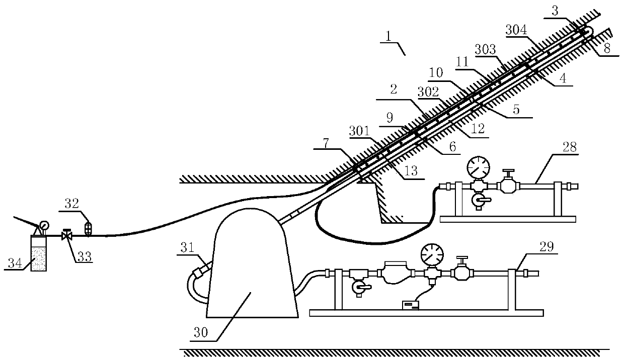 Multi-stage blocking double-ended observation system