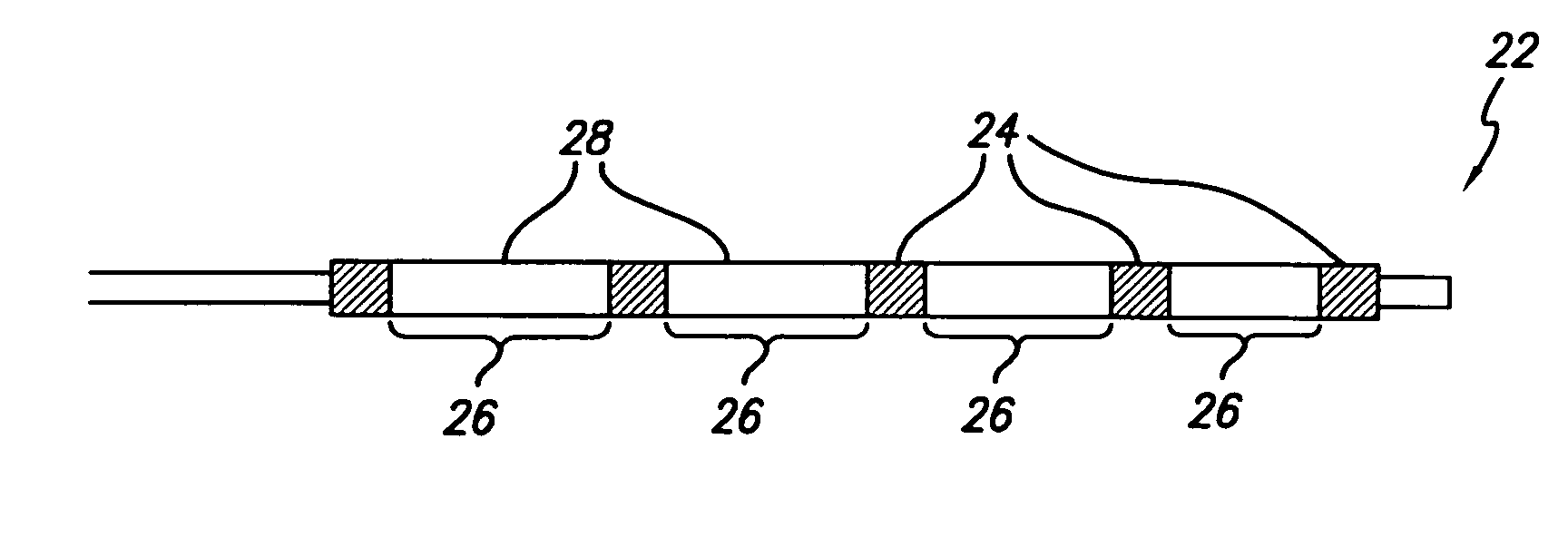 Polymeric marker with high radiopacity for use in medical devices