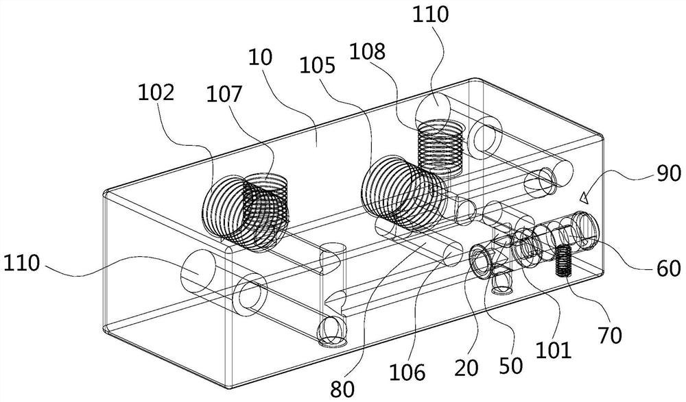 Device capable of freely adjusting flow for valve positioner