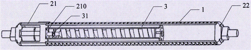 Pneumatic muscle and its control system