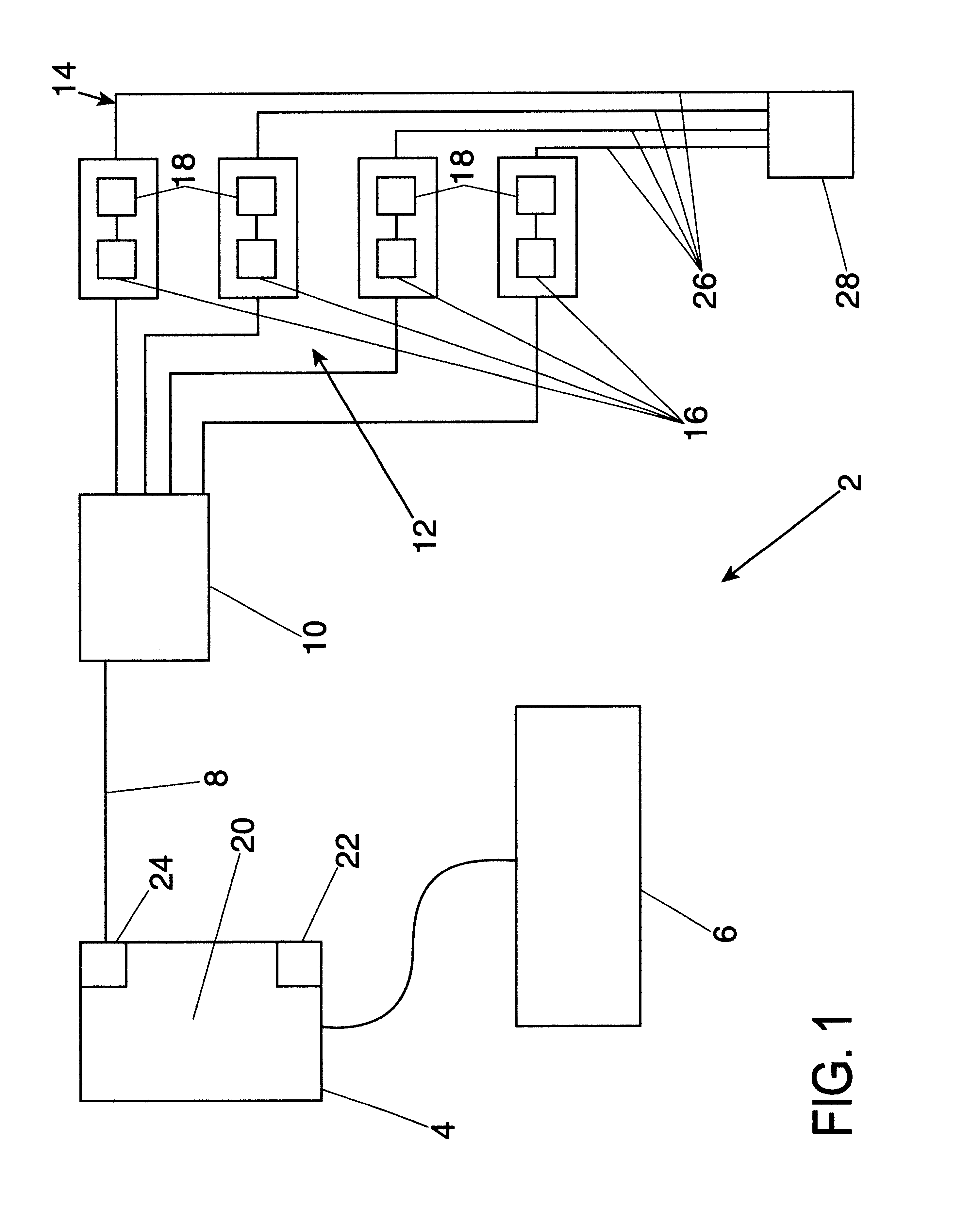 Method and apparatus for interfacing multiple peripheral devices to a host computer