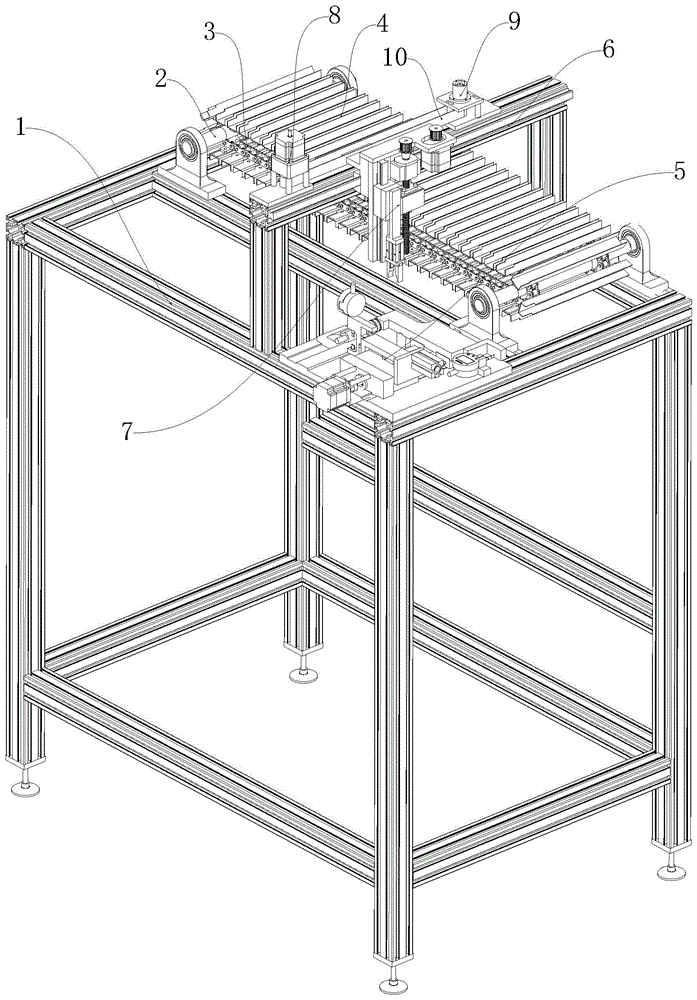 Piston automatic measurement storage device