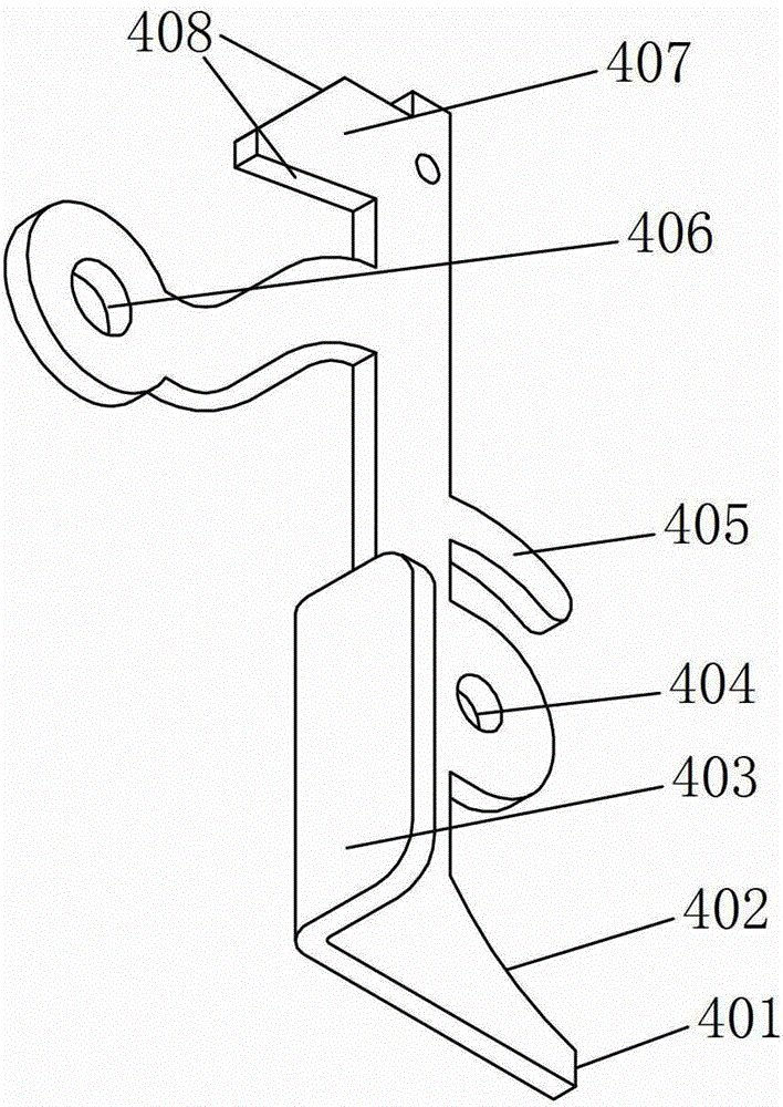 Center opening door lock for elevator