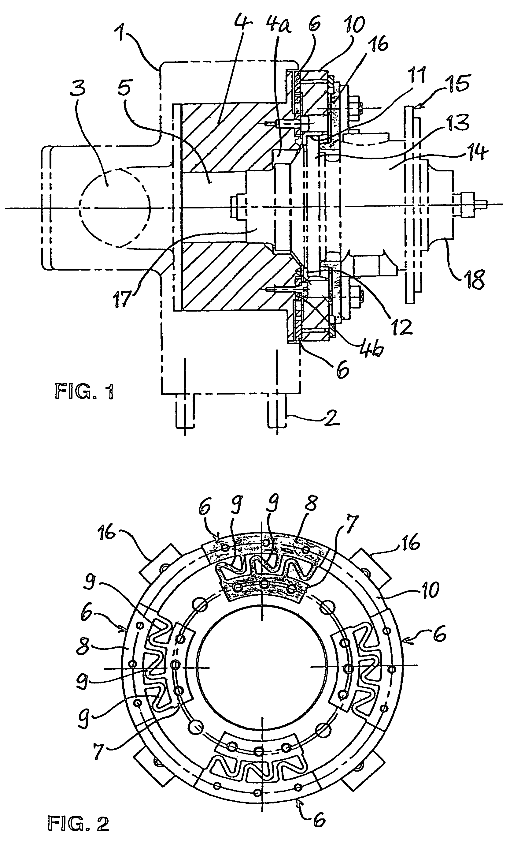 Method and device for dynamically measuring the unbalance of a rotor