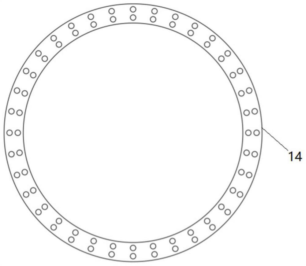 Uniform and stable ceramic precursor sol preparation device