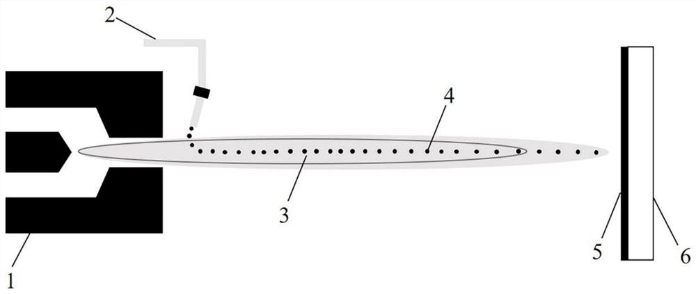 Preparation method of surface abrasion-resistant coating of floating clamping jaw of numerical control punching machine