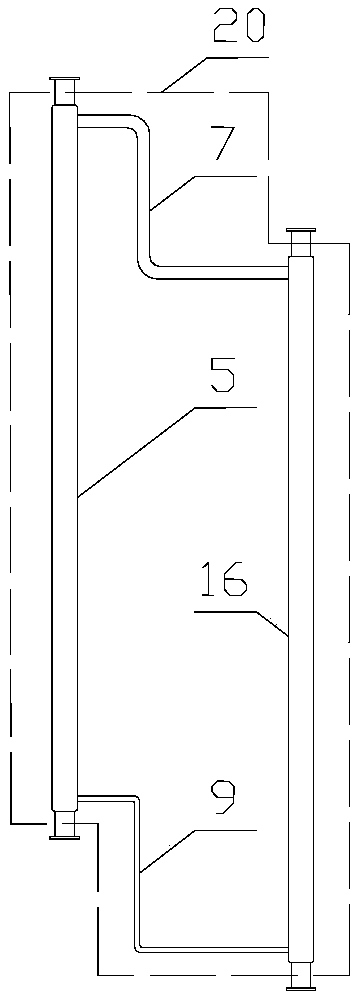 A high-efficiency and energy-saving aseptic heat pipe energy recovery device