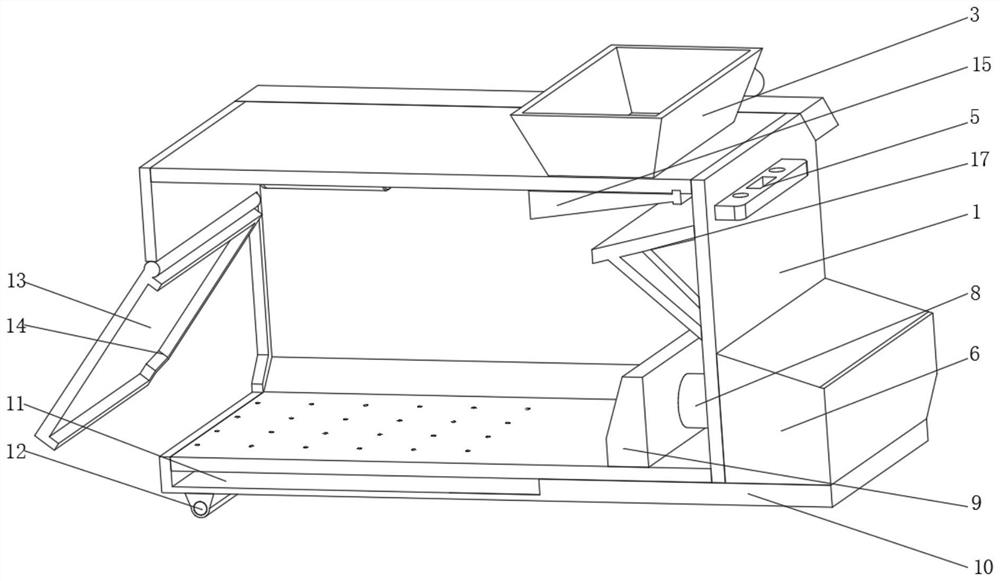 Intelligent landscape type buried garbage compression box