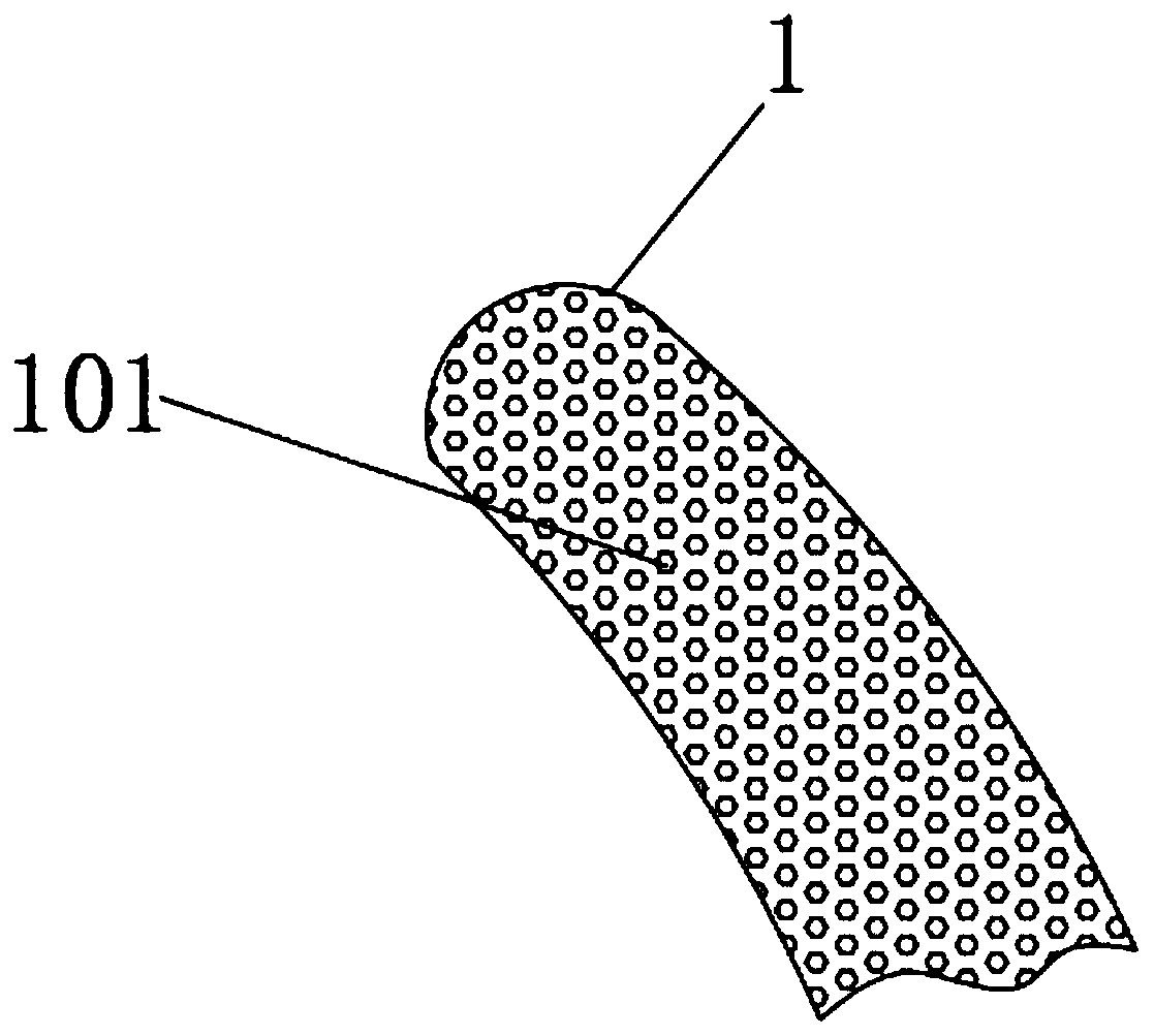 3D printing porous imitated trabecular arc-shaped intramedullary shank