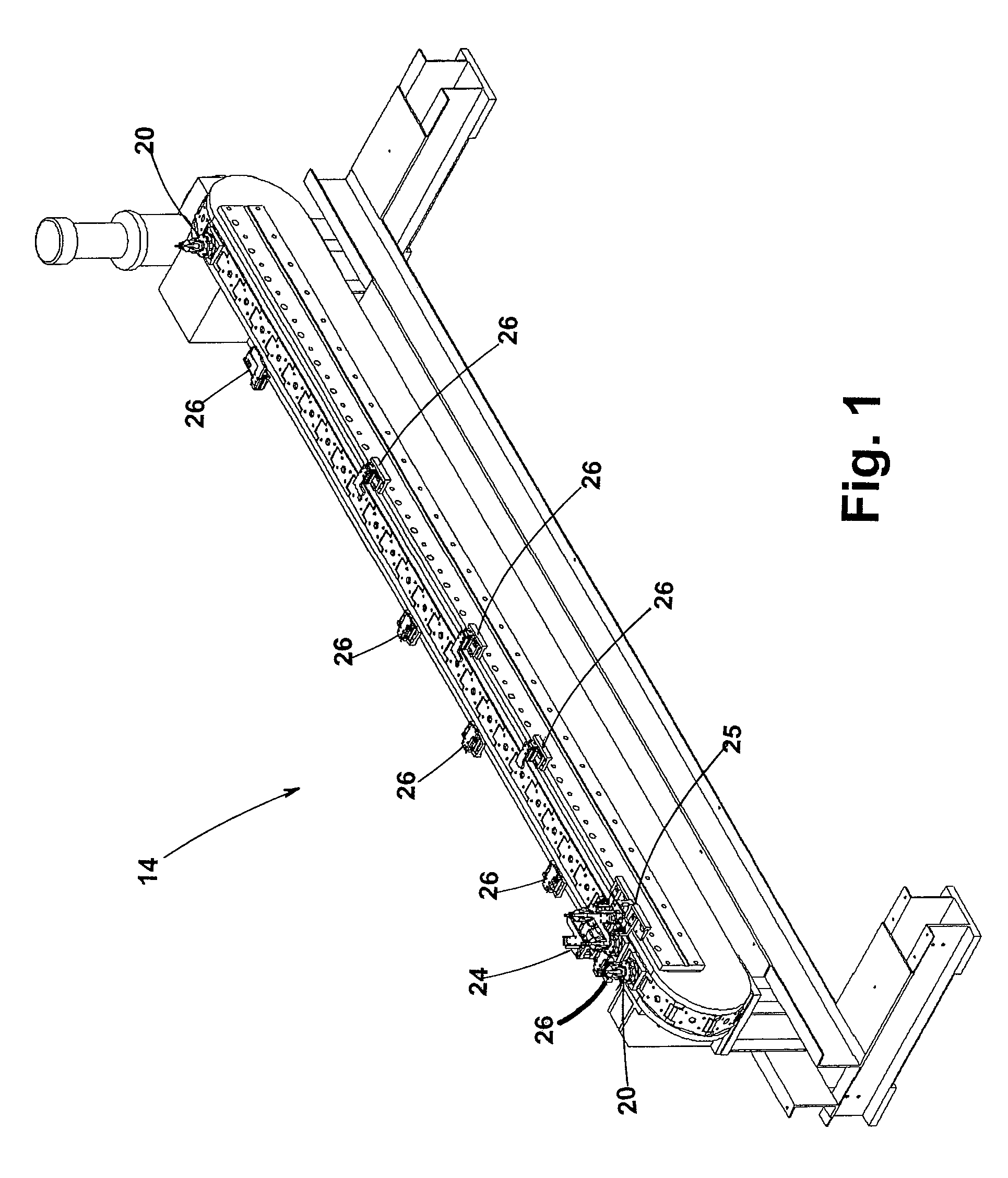 Method and apparatus for automatic indexing of a golf ball