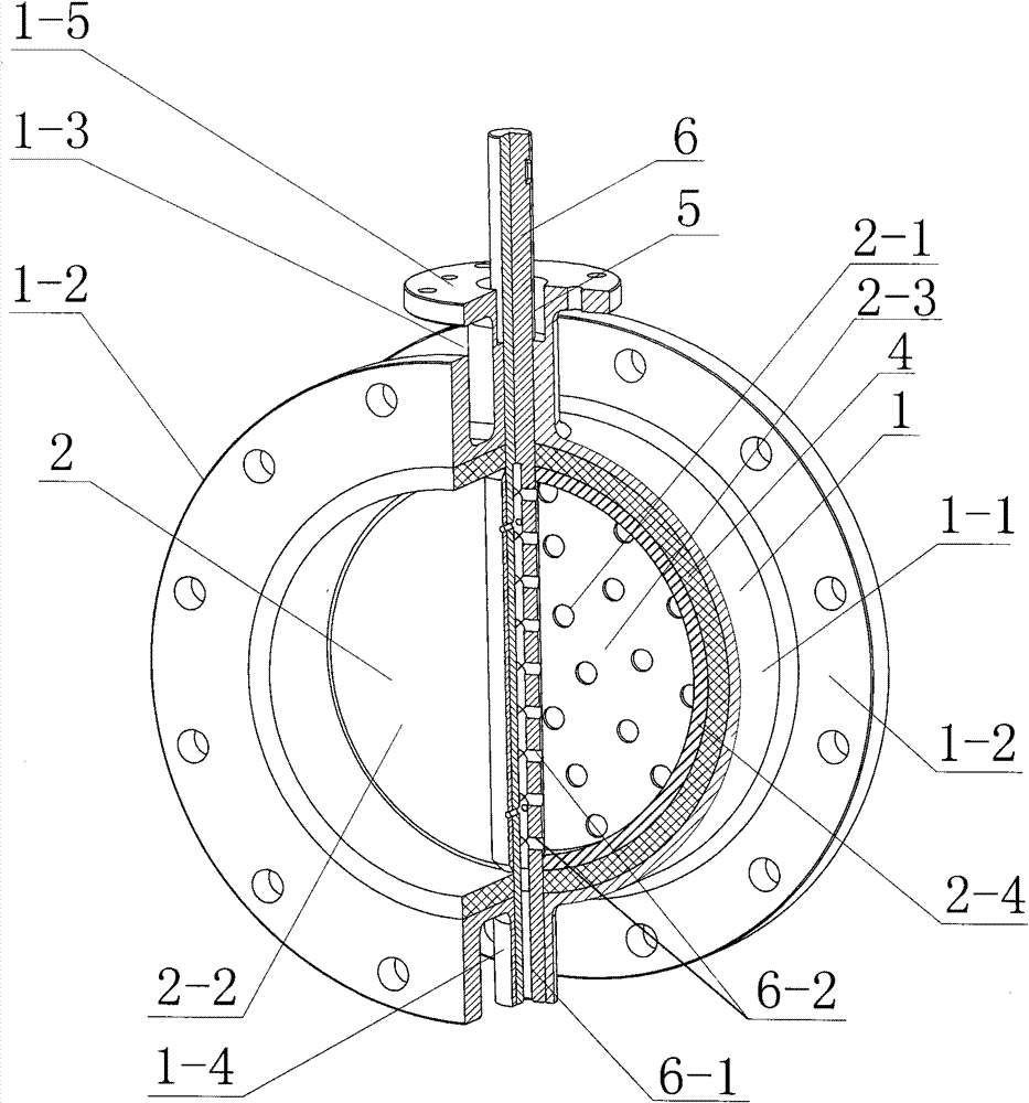 Material discharging device with air distribution function