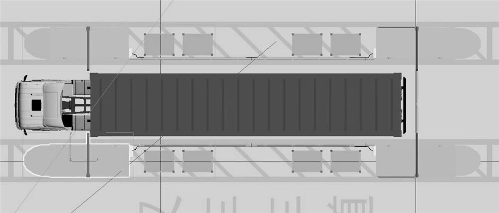 A ground lock station system for a fully automated container terminal