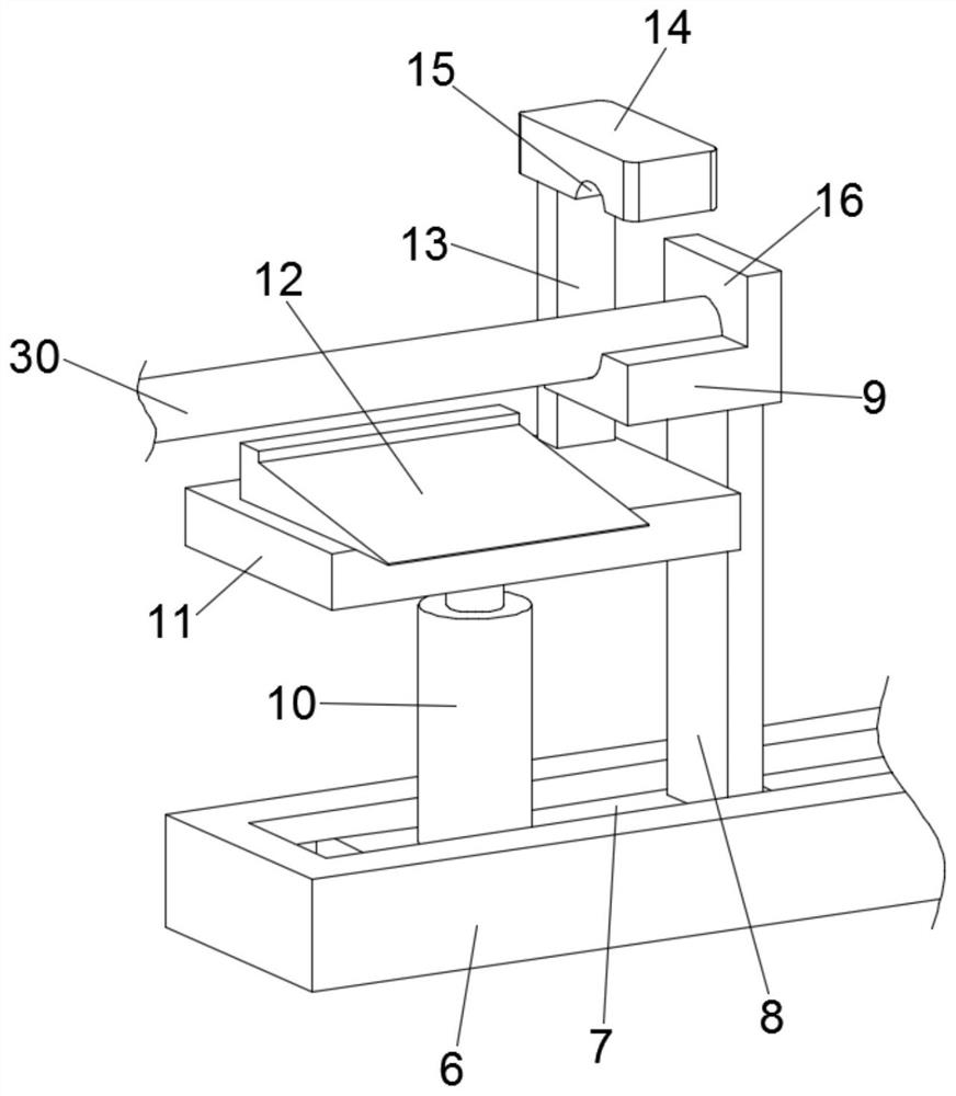 Building steel bar cutting device