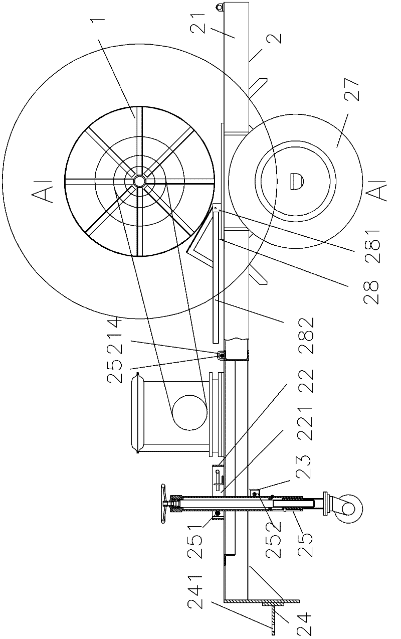 Cable wire barrow