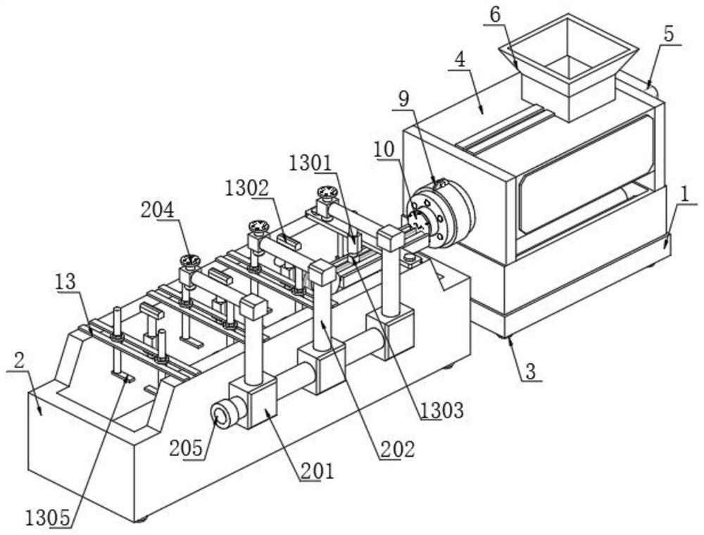 Submarine cable filling strip production equipment and production method