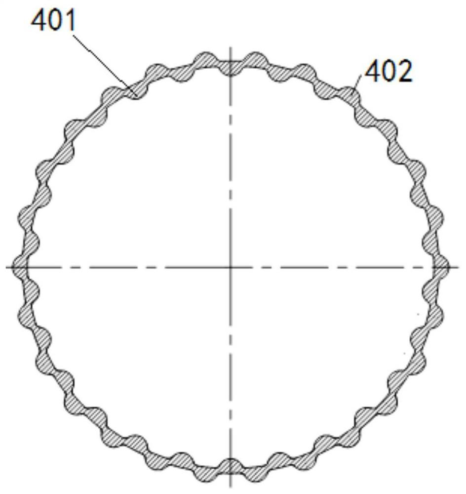 Cycloid flexible gear speed reducer