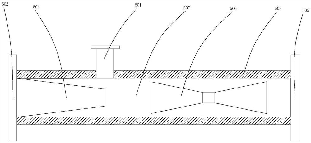 Oil-gas mixed conveying system and working method thereof