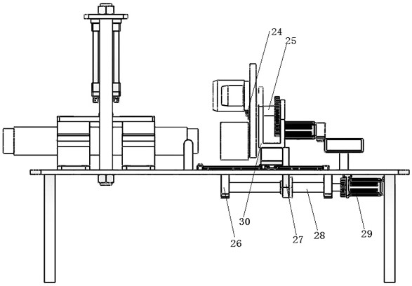 A high-precision automatic flanging equipment