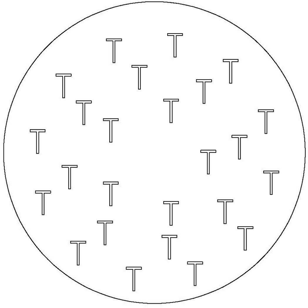 T-shaped micropore spinneret plate