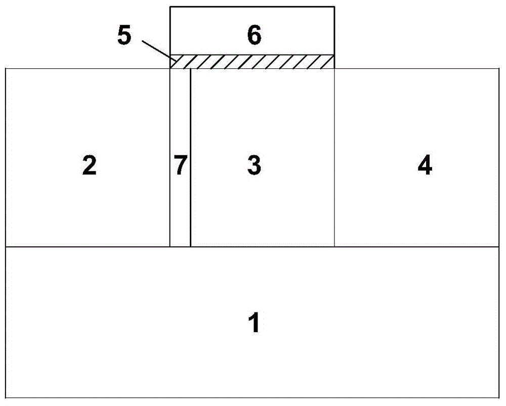 Tunneling field effect transistor with electric field concentration effect to enhance on state current