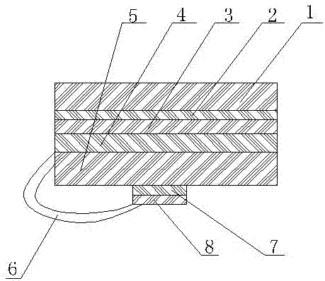 Pulling strip type non-setting adhesive