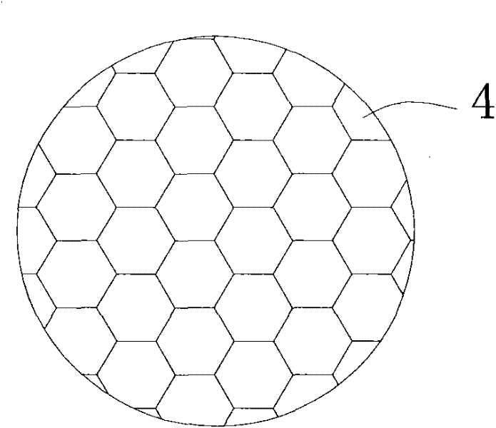 Efficient water-saving light lower air supply overhead composite floor