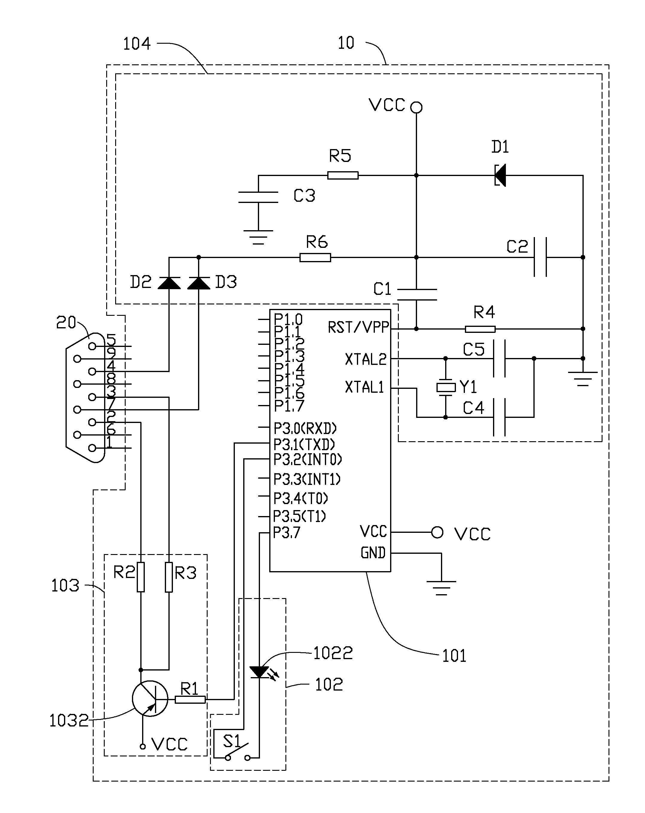 Computer wake up circuit