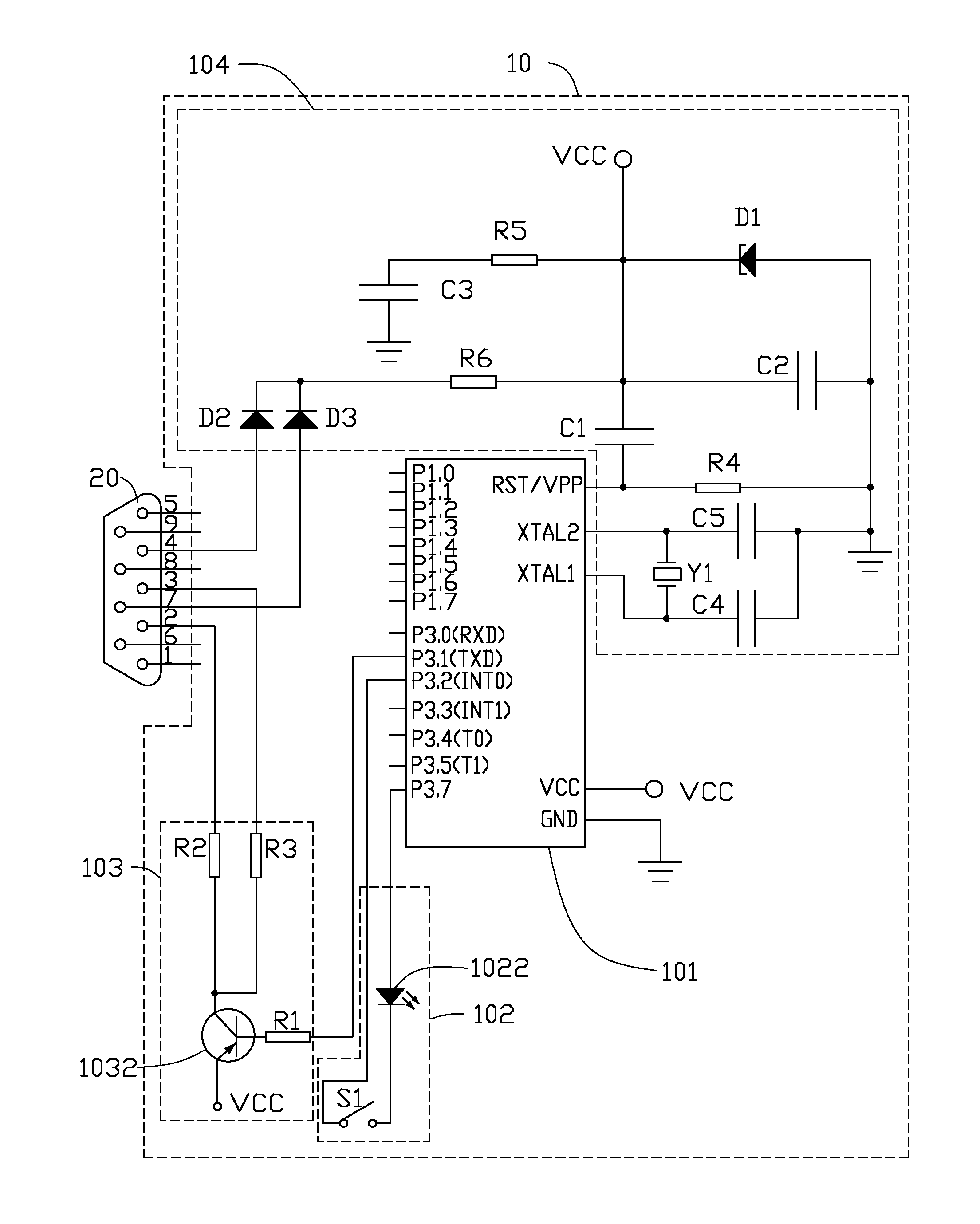 Computer wake up circuit