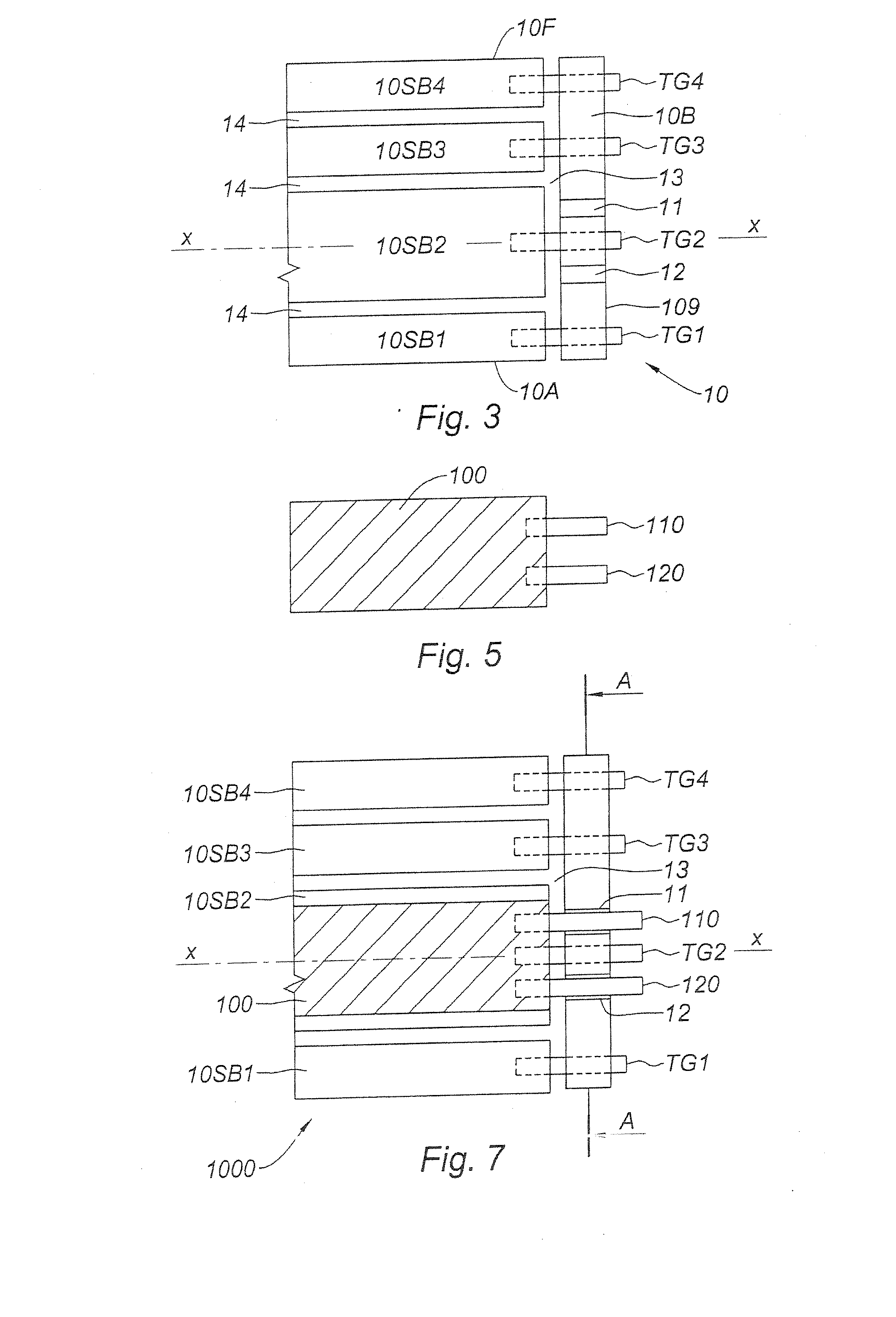 Core for turbomachine blades