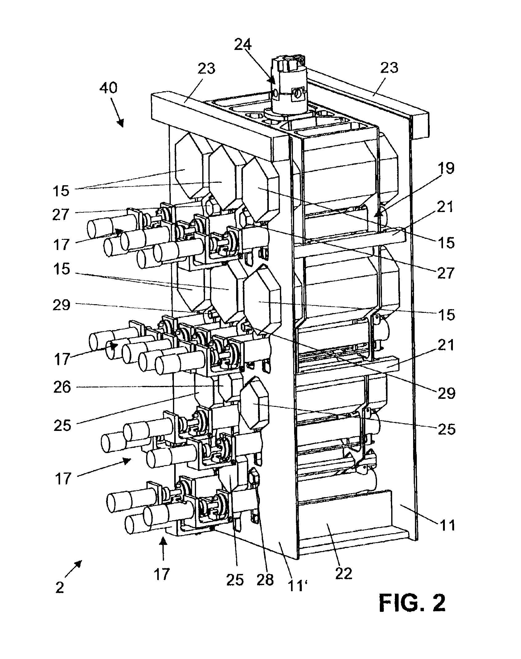 Weight set for an electronic balance