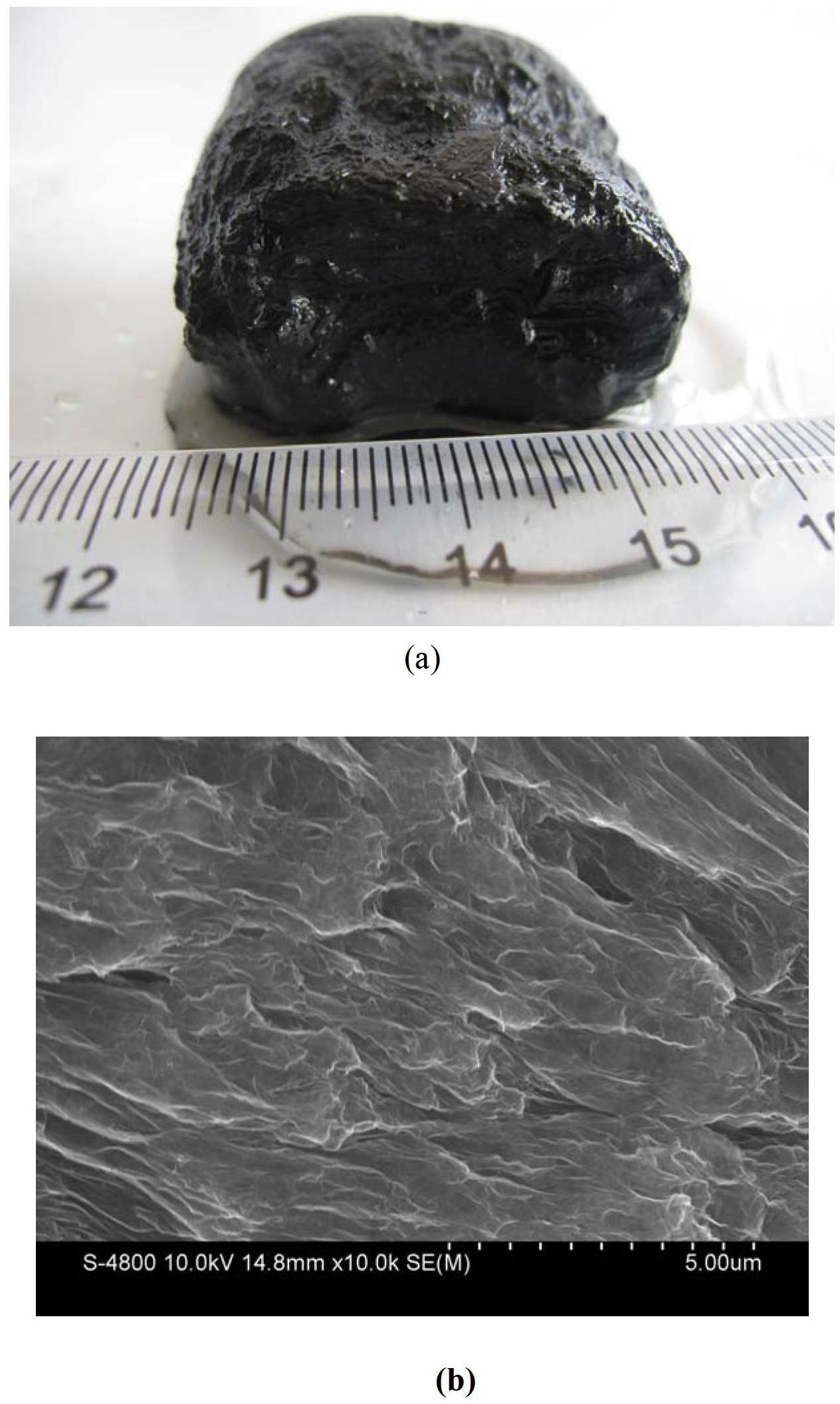 Preparation method of anisotropic graphene foam