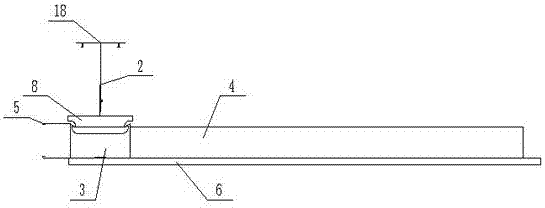 Integrated modularization flat top and construction method thereof