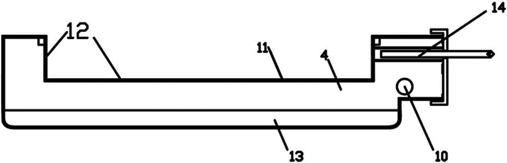 Integrated wall heat exchange device