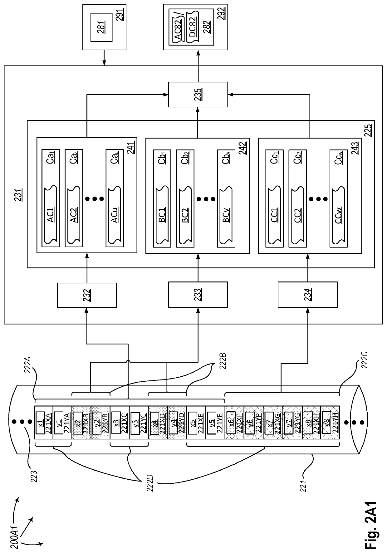 Dynamic correlation batch calculation for big data using components