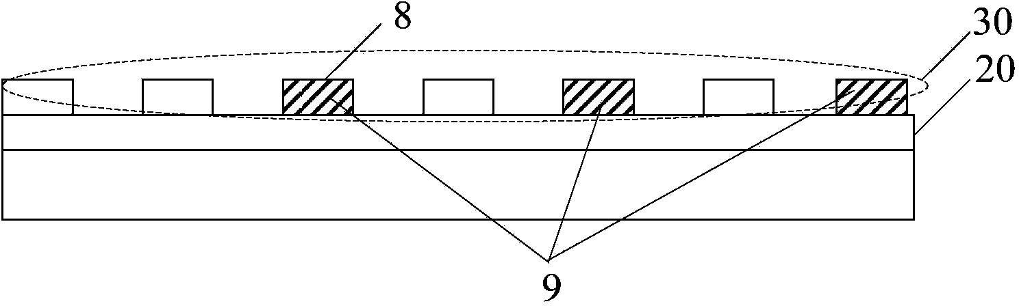 Array substrate, capacitive touch screen and touch display device