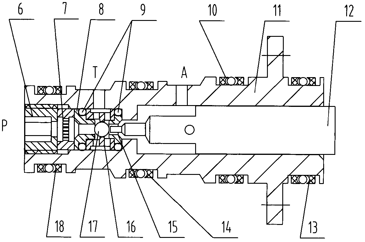 Direct-immersion-type electromagnetic pilot valve