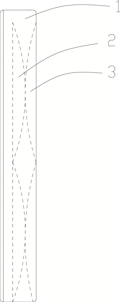 Cellphone housing with function of instant-pressing cooling