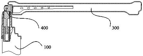 Freezer with display board