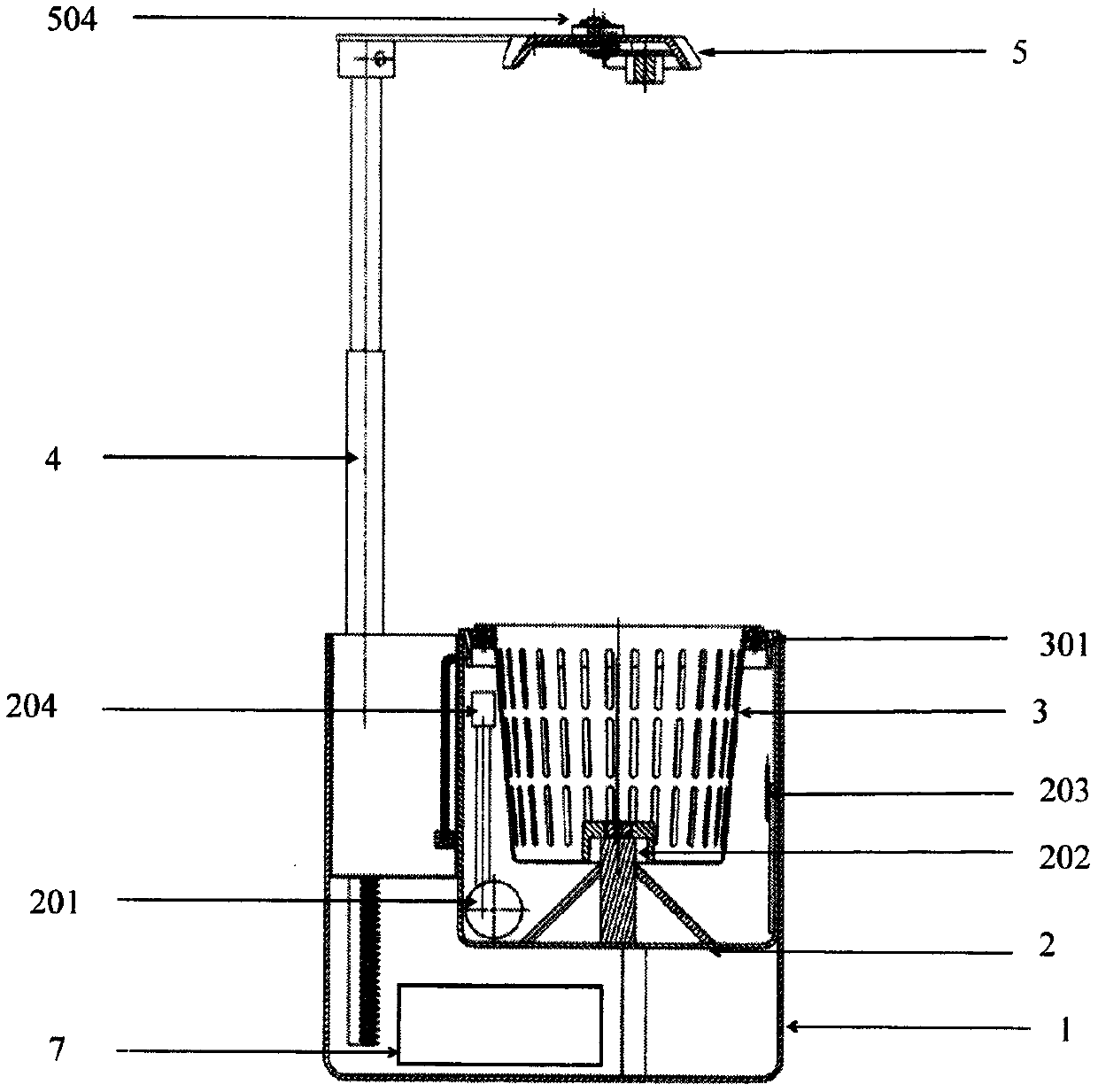 Intelligent soilless culture flowerpot based on internet-of-things remote control