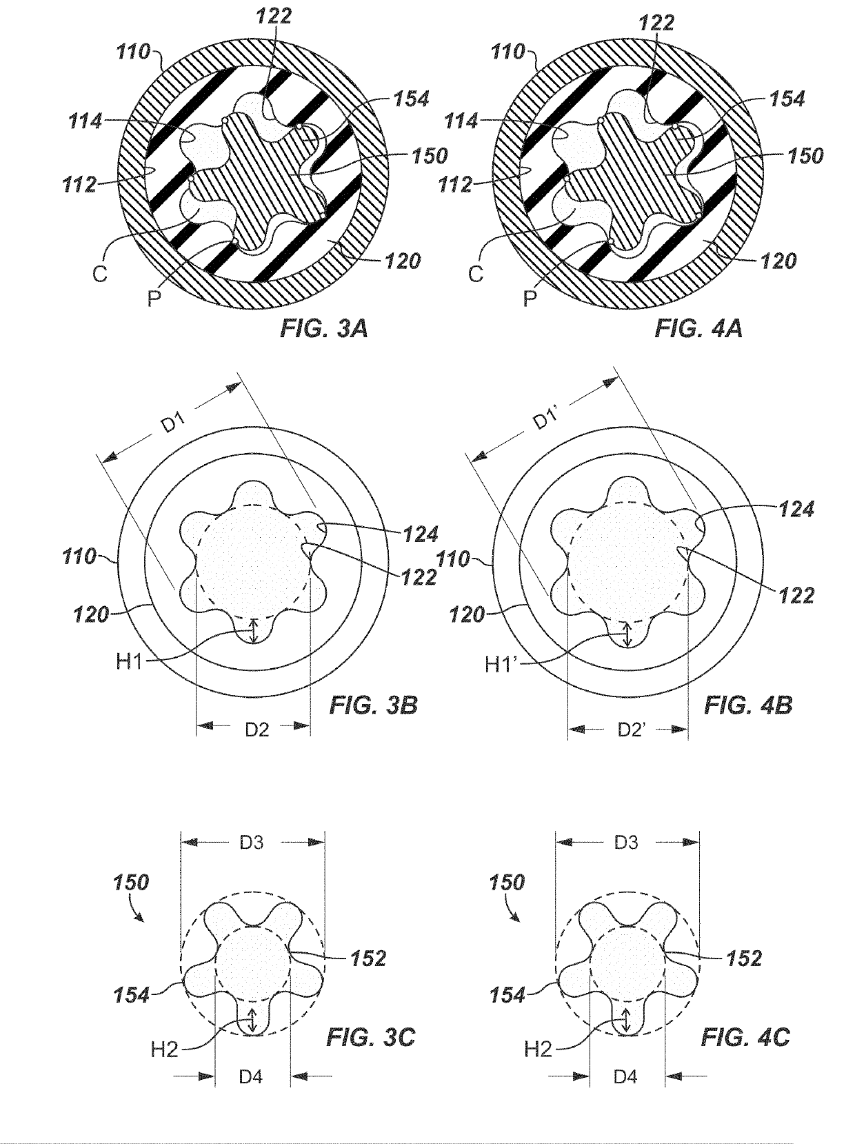 Load Balanced Power Section of Progressing Cavity Device