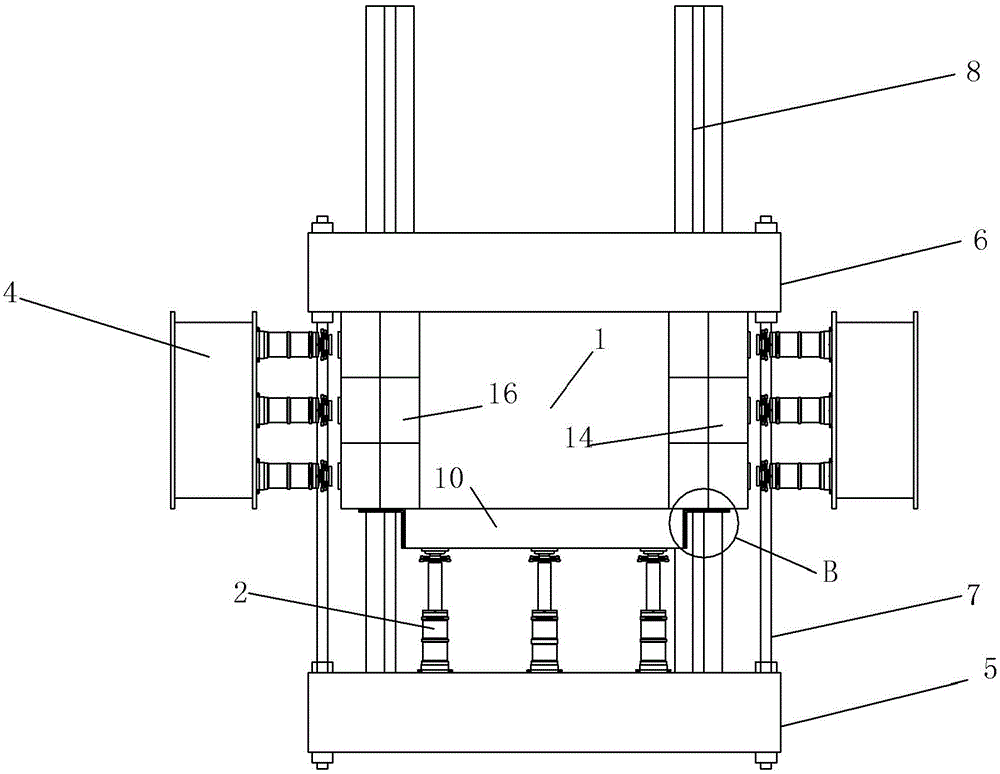 Tunnel three-dimensional stress field simulator